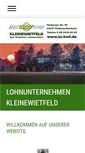 Mobile Screenshot of lu-kwf.de